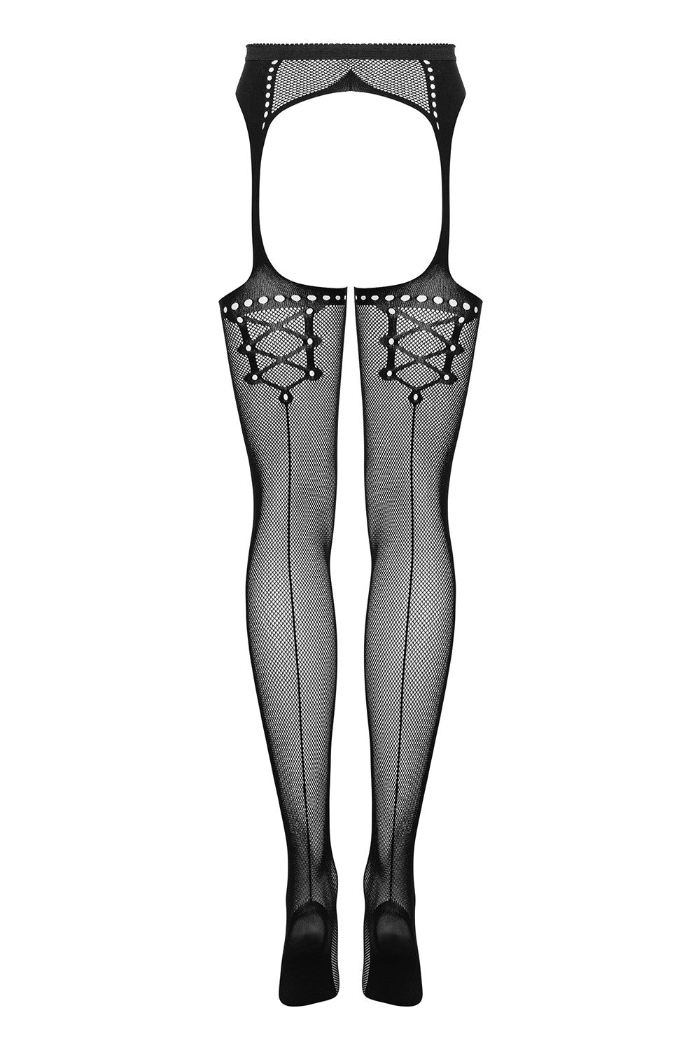 Пояс-чулки с вырезом S314