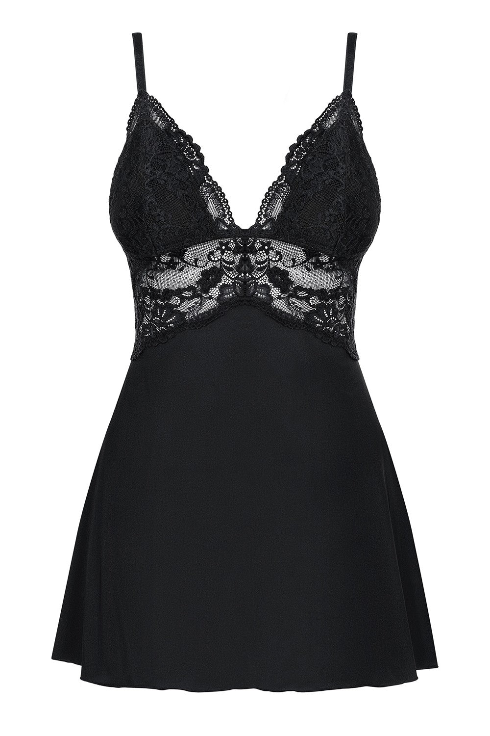 Сексуальный бебидолл с уплотненными чашками 810-BAB-1 black