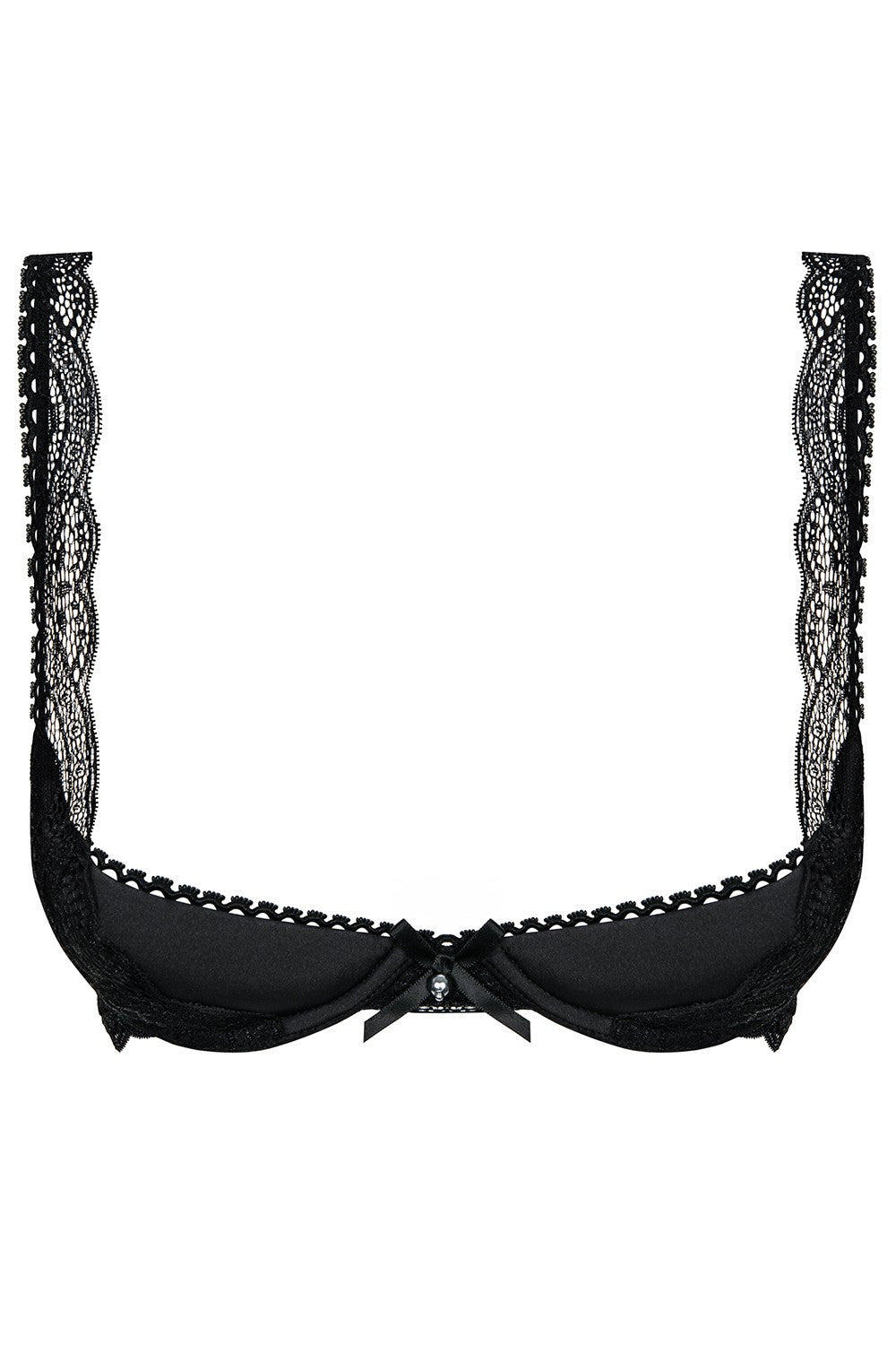 Эротический бюстгальтер с открытой грудью Miamor