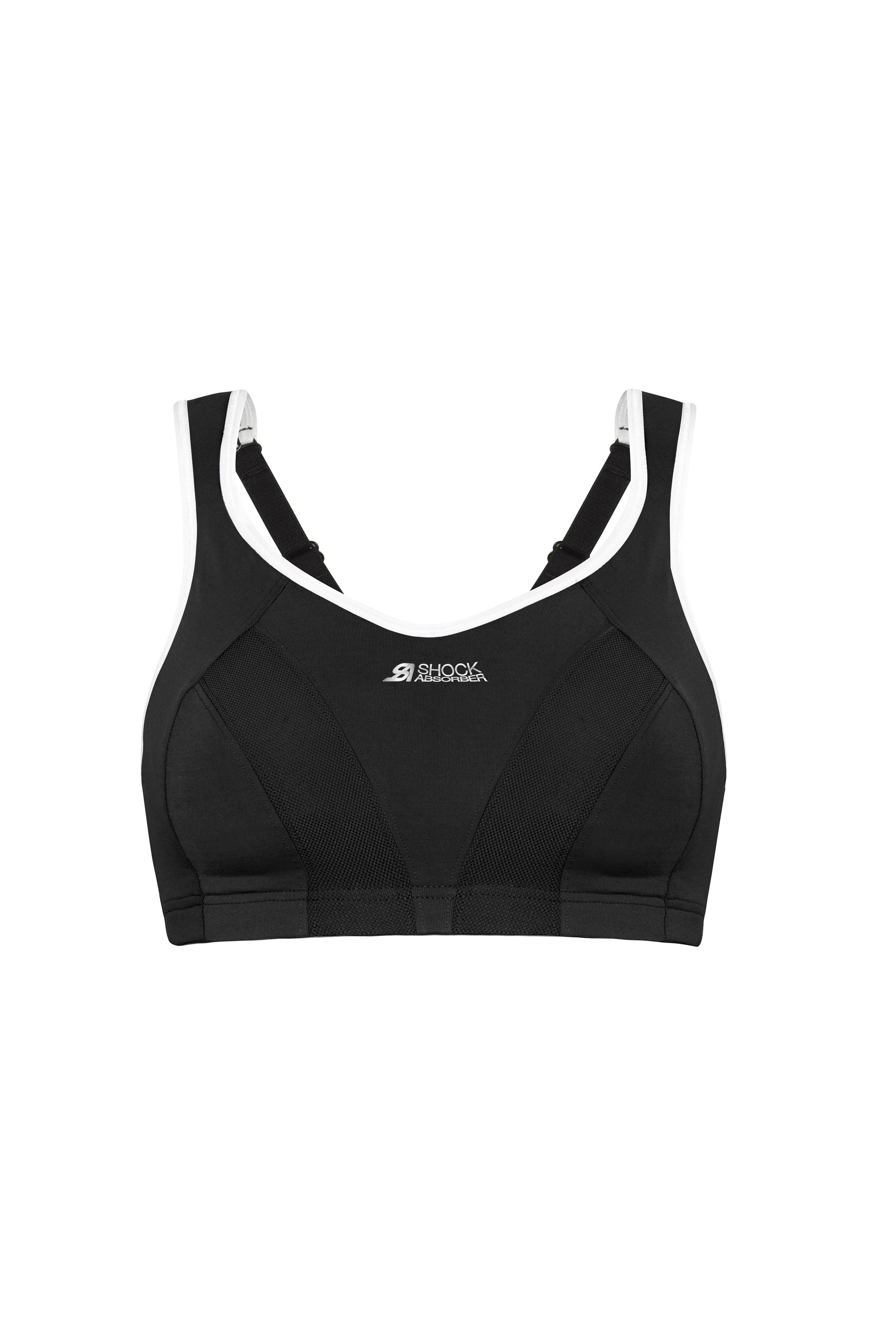 Спортивный бюстгальтер B4490 Max Support black/white (ур.3+)