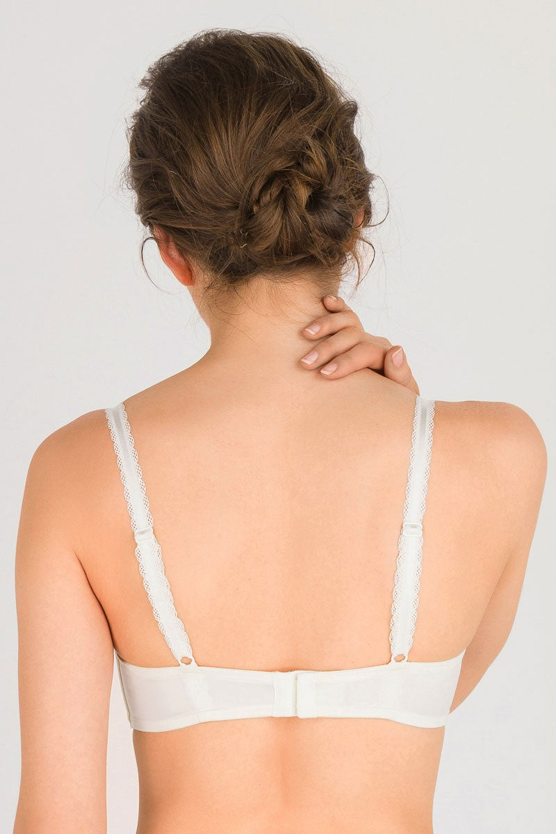 Бюстгальтер балконет push-up W031O Refined Glamour ivory