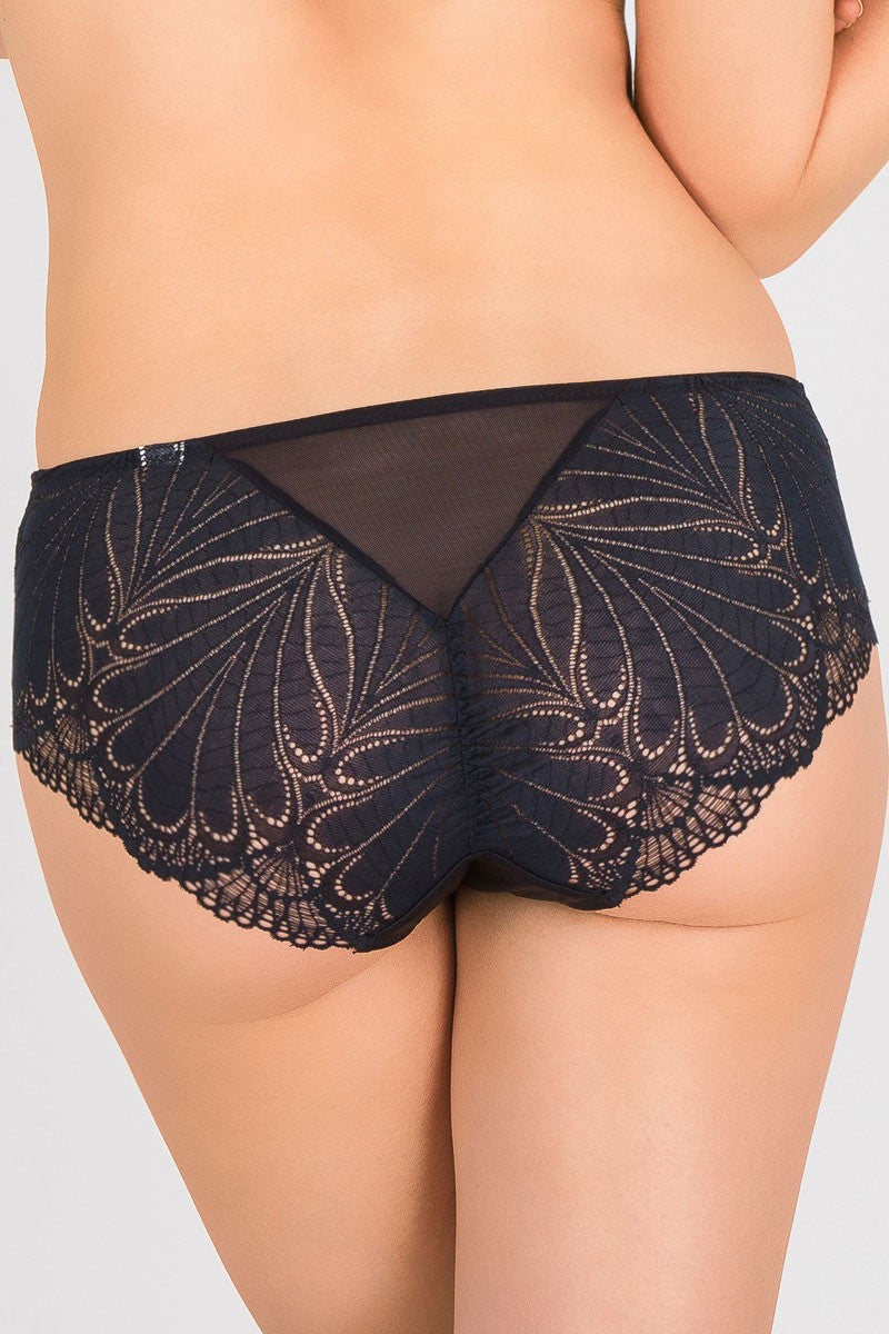 Кружевные шортики W031T Refined Glamour black