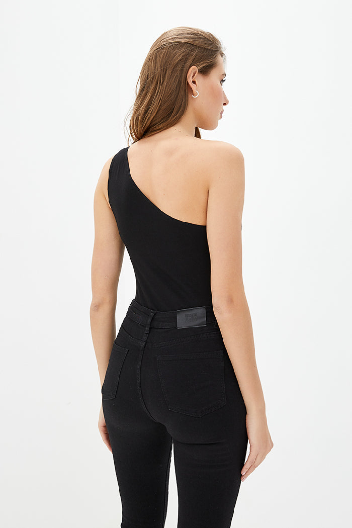 Хлопковое боди на одно плечо Z19318/1 Scorpio