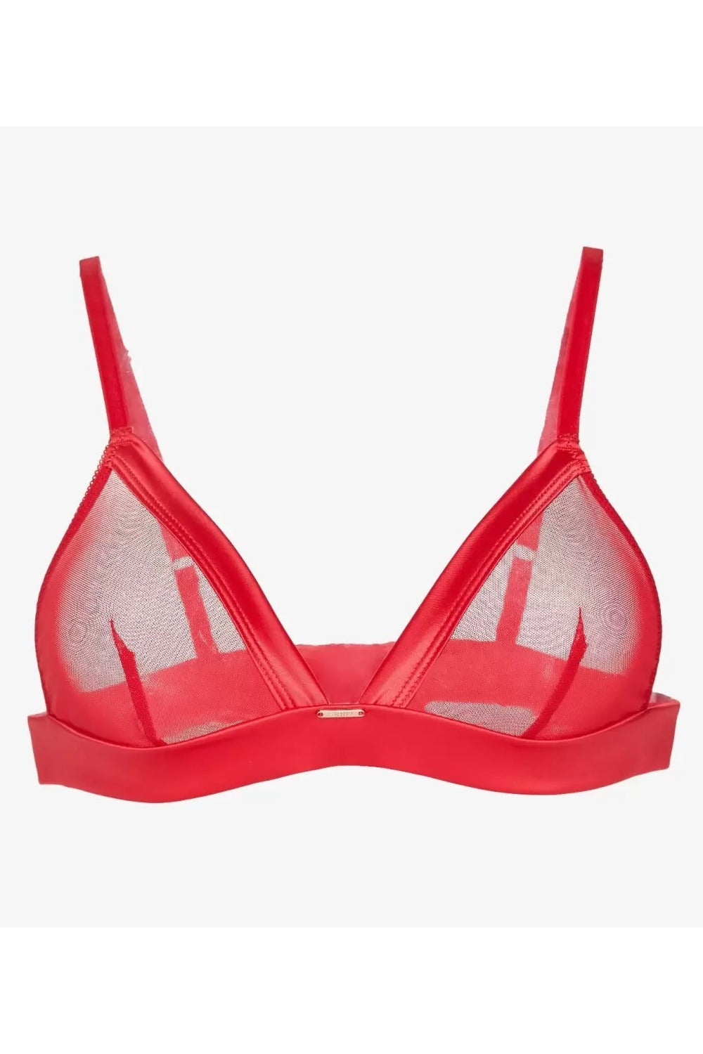 Бралет из микросетки Джелато БМ3 red