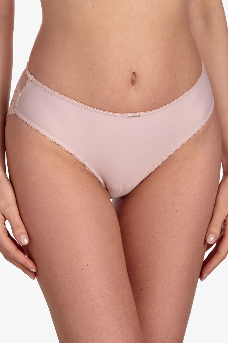 Трусики слип с вышивкой Инносонт Т8 powder