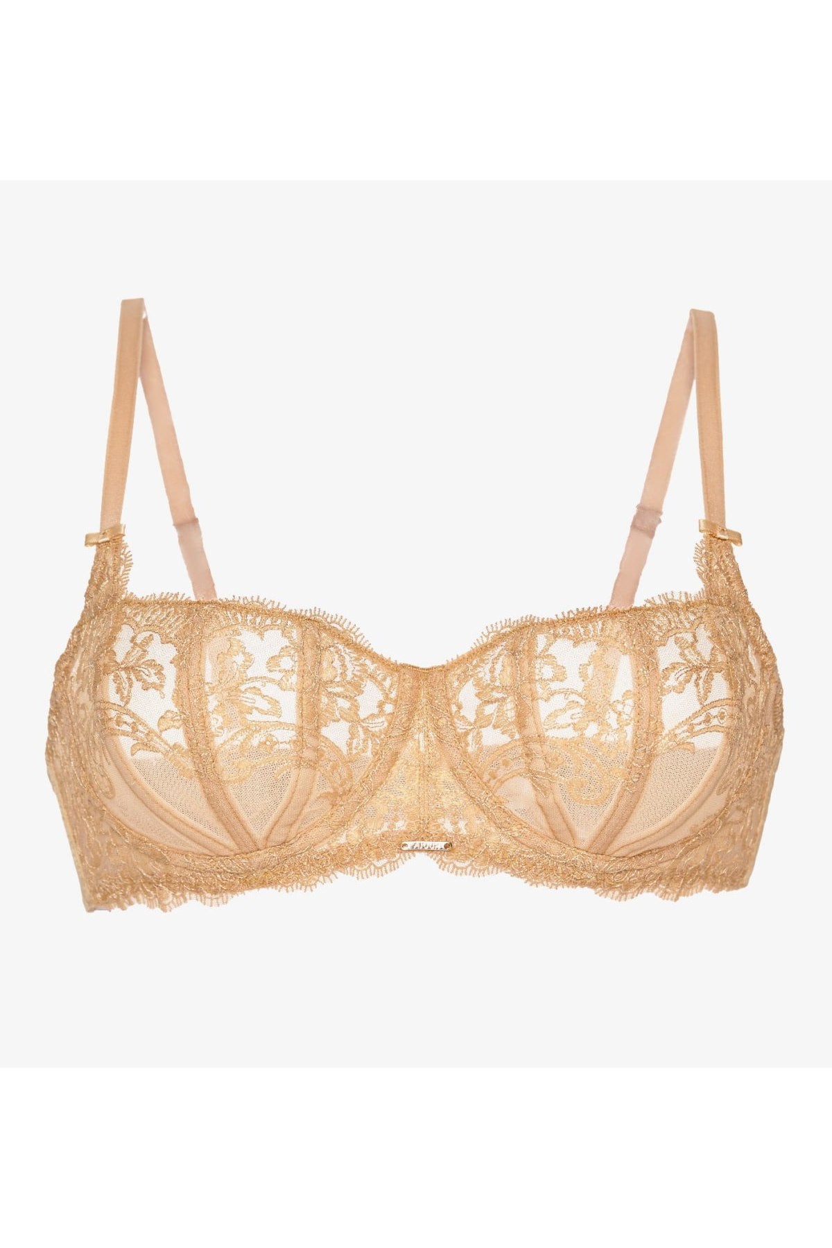 Бюстгальтер балконет на косточках Калиссон БМ101 gold