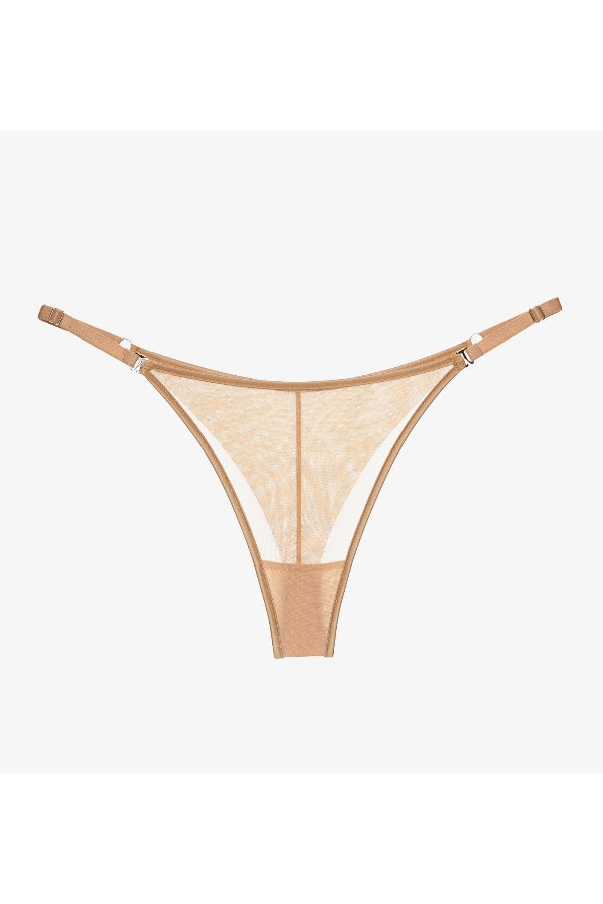 Трусики стринг из микросетки Калиссон С224 а gold