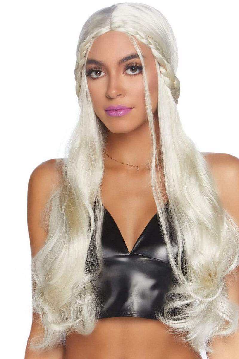 Парик Дейенерис Таргариен Braided long wavy wig Blond