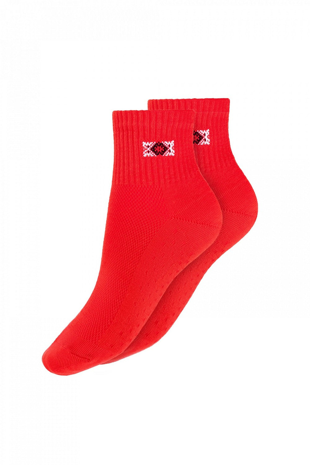 Мужские носки с орнаментом 04013 1-4 red