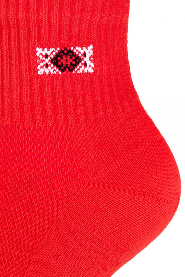 Чоловічі шкарпетки з орнаментом 04013 1-4 red