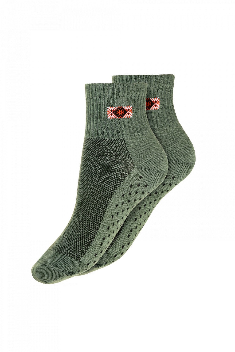 Мужские носки с орнаментом 04013 42 khaki