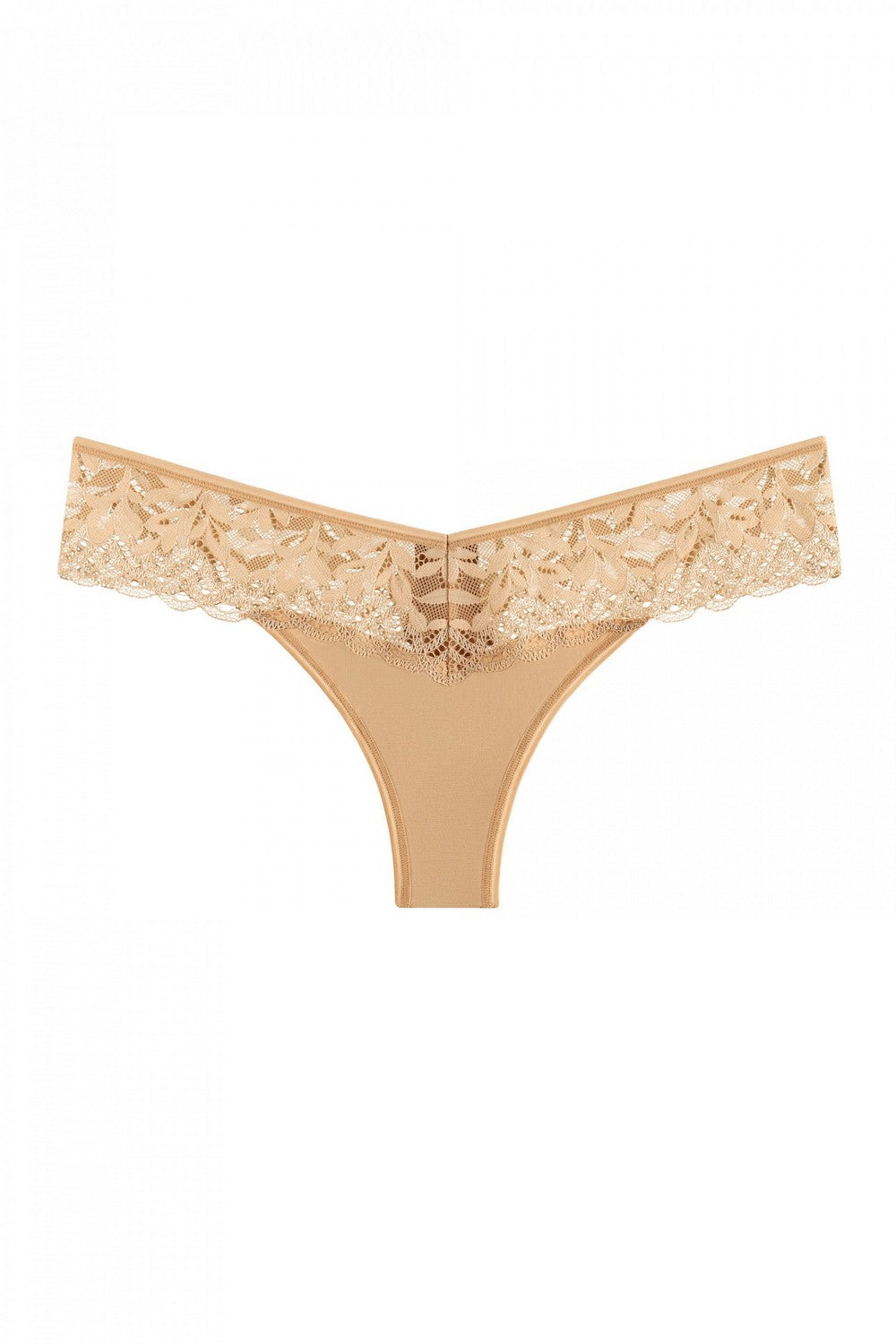 Хлопковые трусики стринг 2004-11 beige