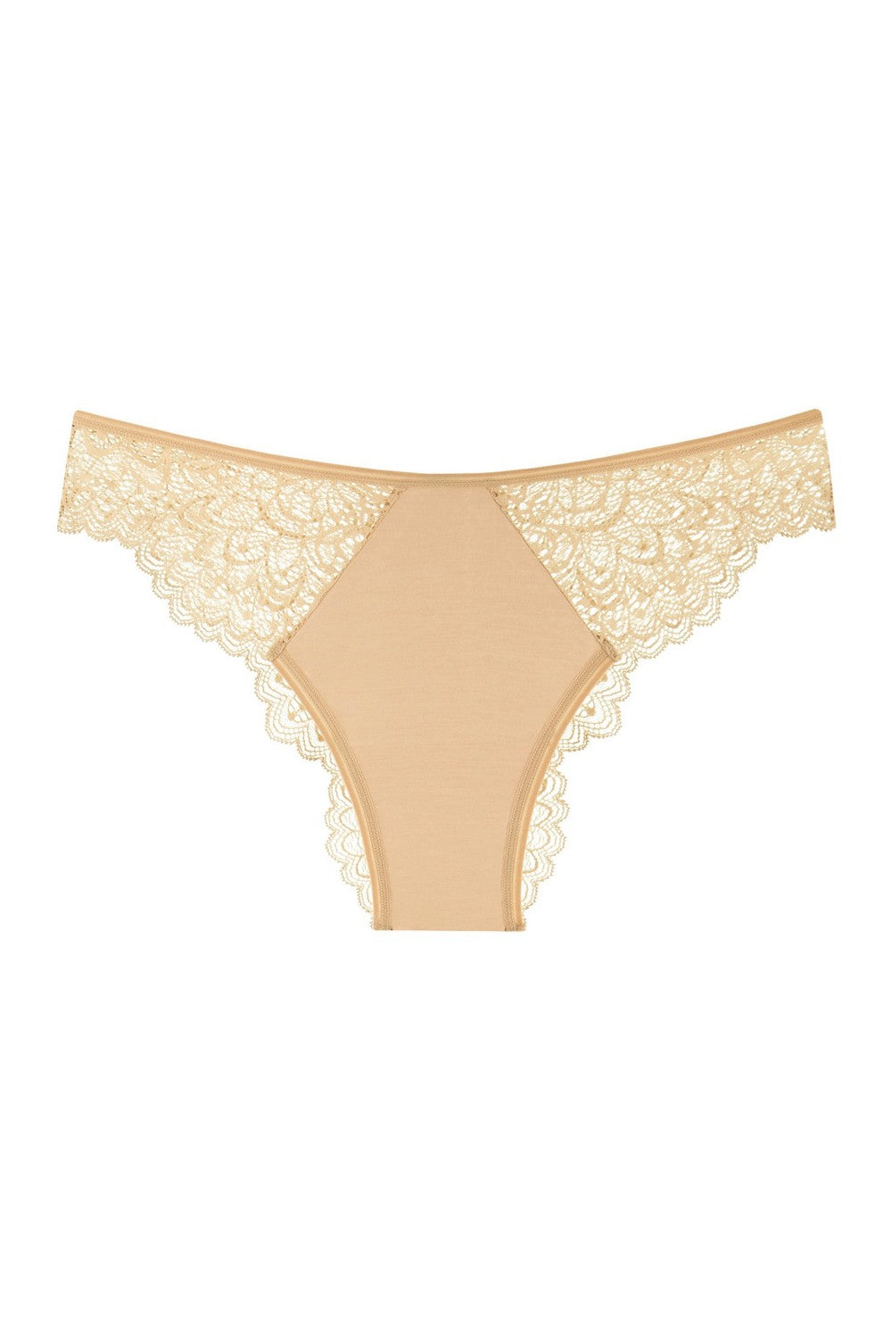 Кружевные трусики бразилиана 2069-22 beige