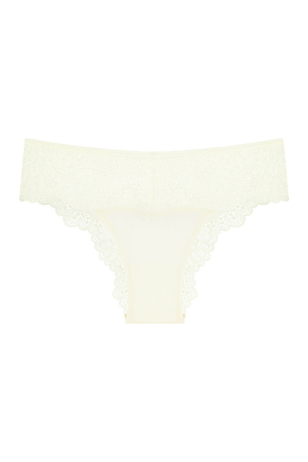 Трусики бразиліана з мереживним поясом 2069-24 champagne