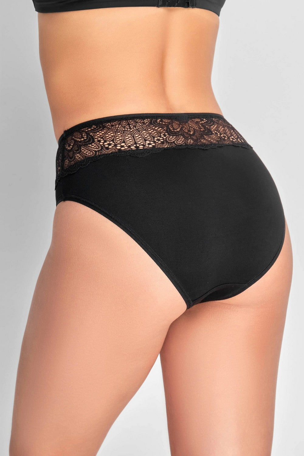 Трусики слип из модала 2069-31 black