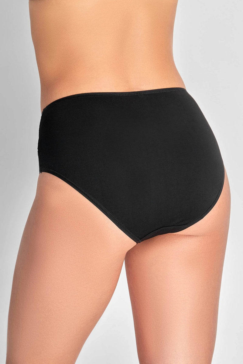 Трусики слип из модала 2069-34 black