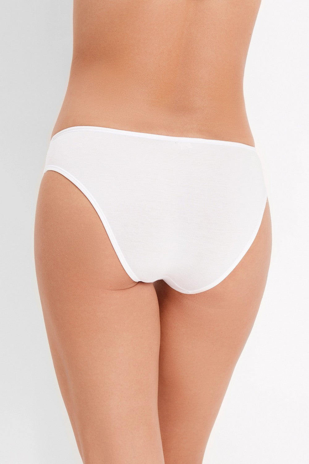 Трусики слип со стразами 2201 white