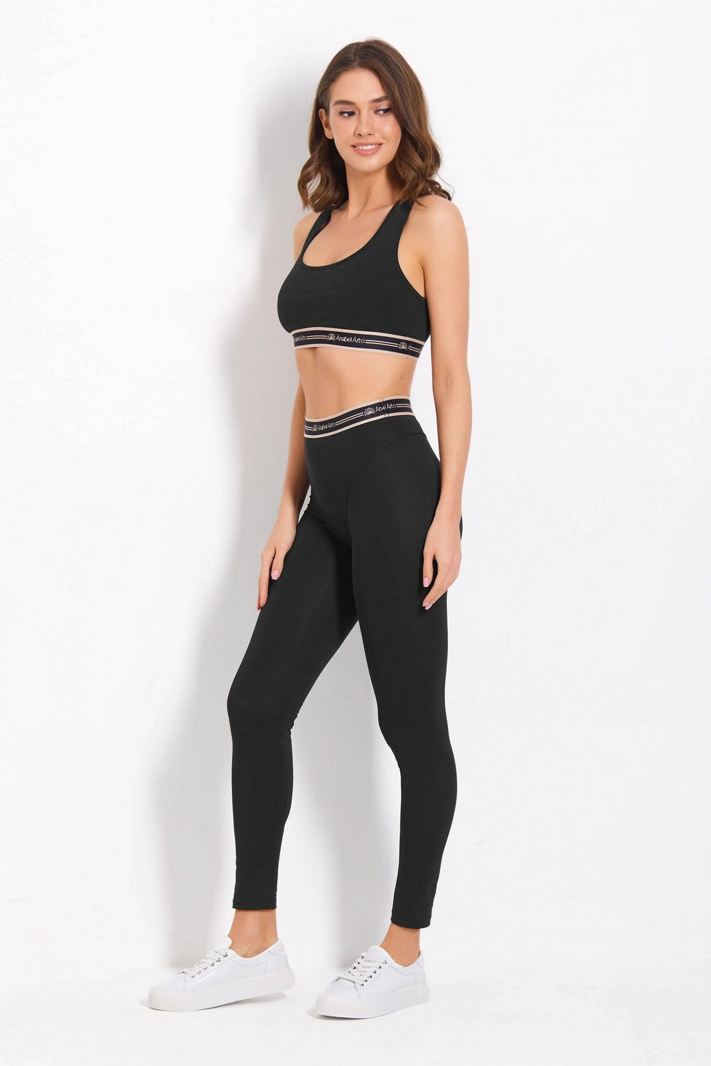 Спортивный комплект с логотипом 2202-049/2202-6221 black