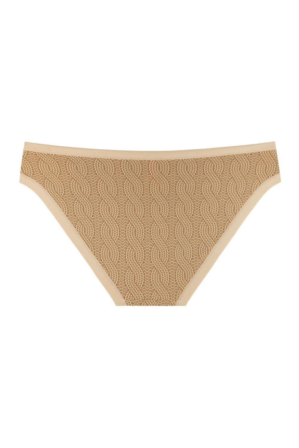Трусики сліпи з принтом 2202-30/219 beige
