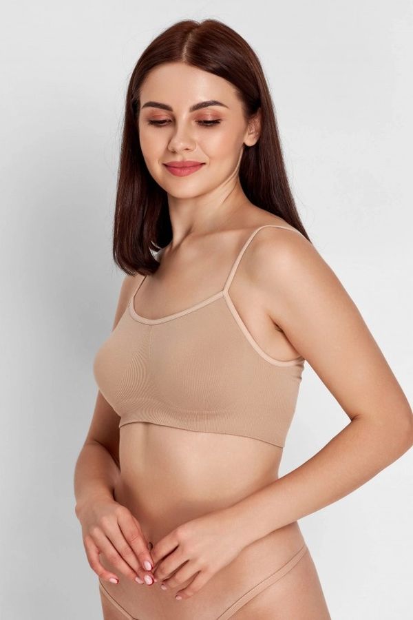 Бесшовный бюстгальтер из микрофибры 5241 Intimo beige