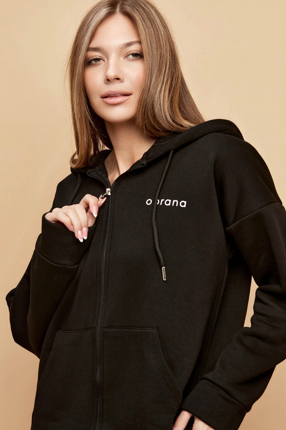 Спортивный костюм на молнии 604-6205-2 black