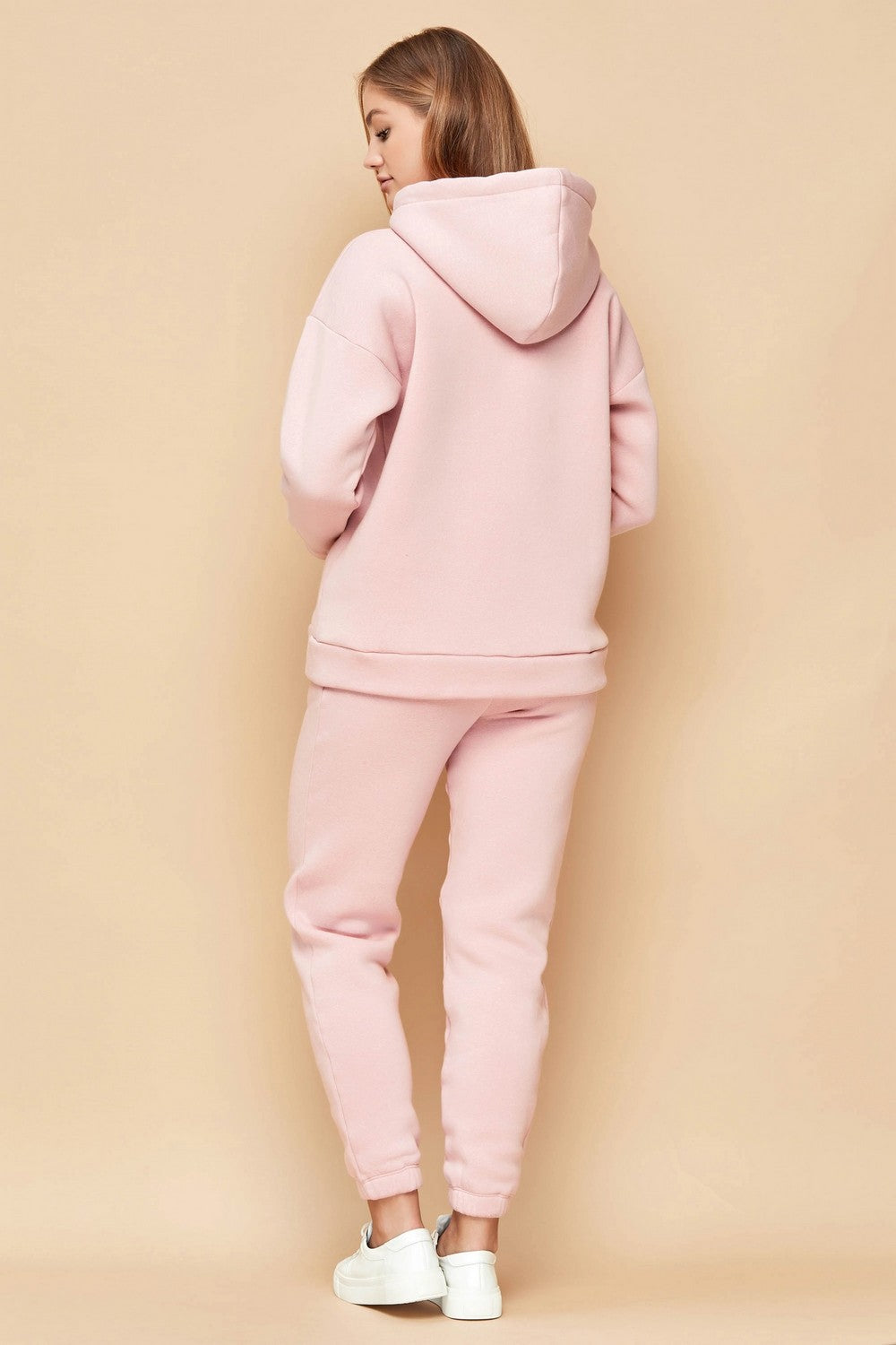 Спортивный костюм с капюшоном 604-6208-1 marshmallow