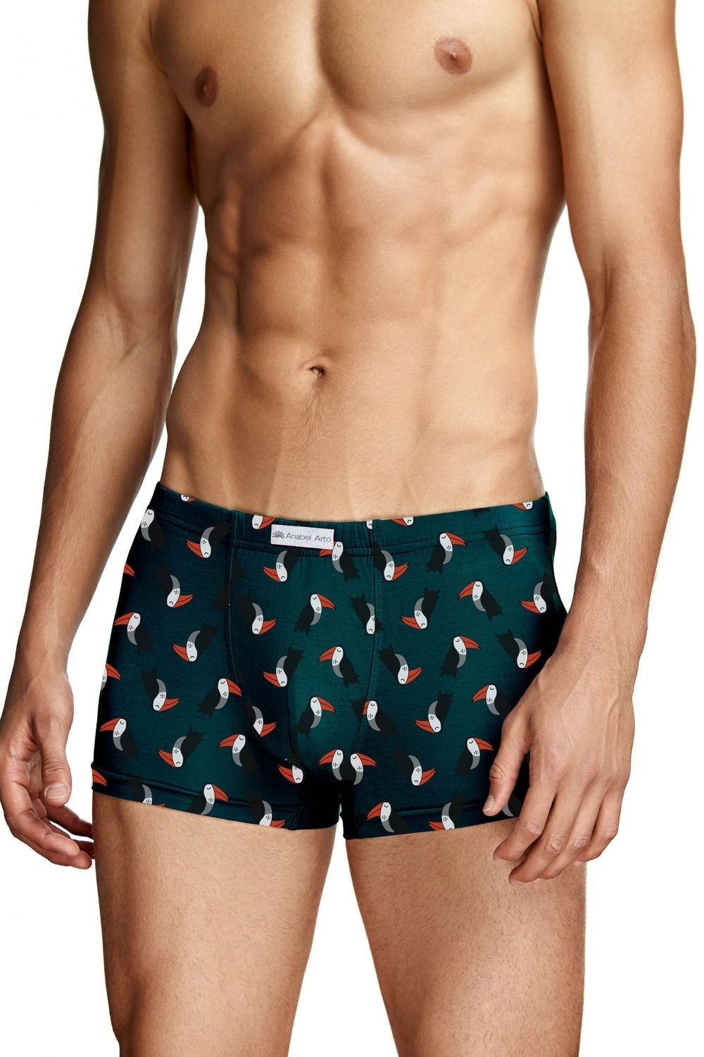 Трусы-шорты мужские 6126-1 AA 216 green