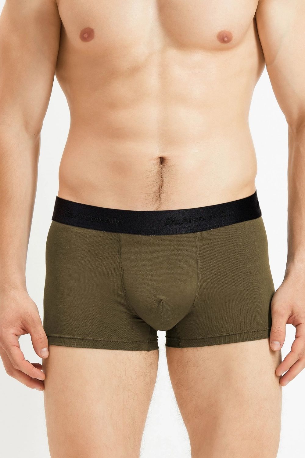 Трусы-шорты мужские 6127-1 AA 43 green