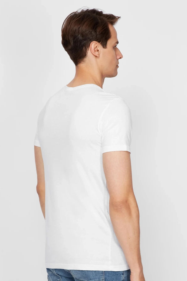 Чоловічі футболки 6161-2A AA 02 white