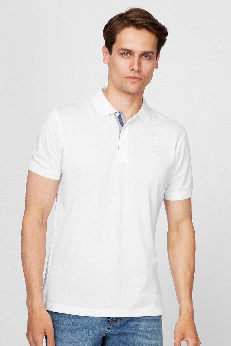 Чоловічі футболки-поло 6164-3 AA 02 white