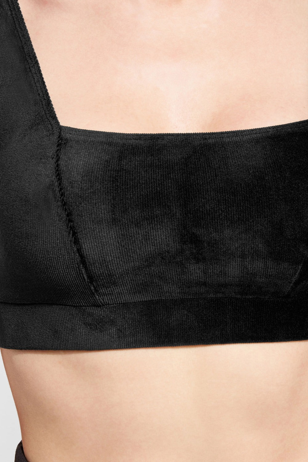 Пижама из фактурного велюра 6211-6 black