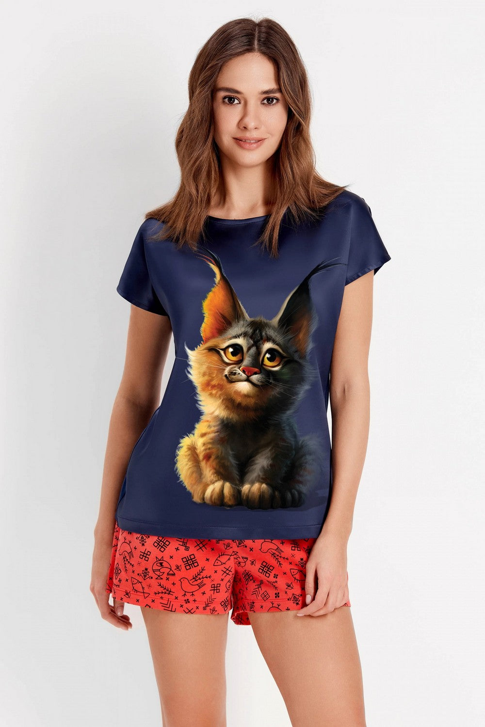 Пижама с принтом 6215-8MV 07/245 Мавка