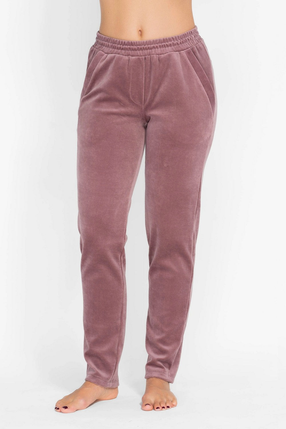 Комплект из хлопкового велюра 6218-7 coffee