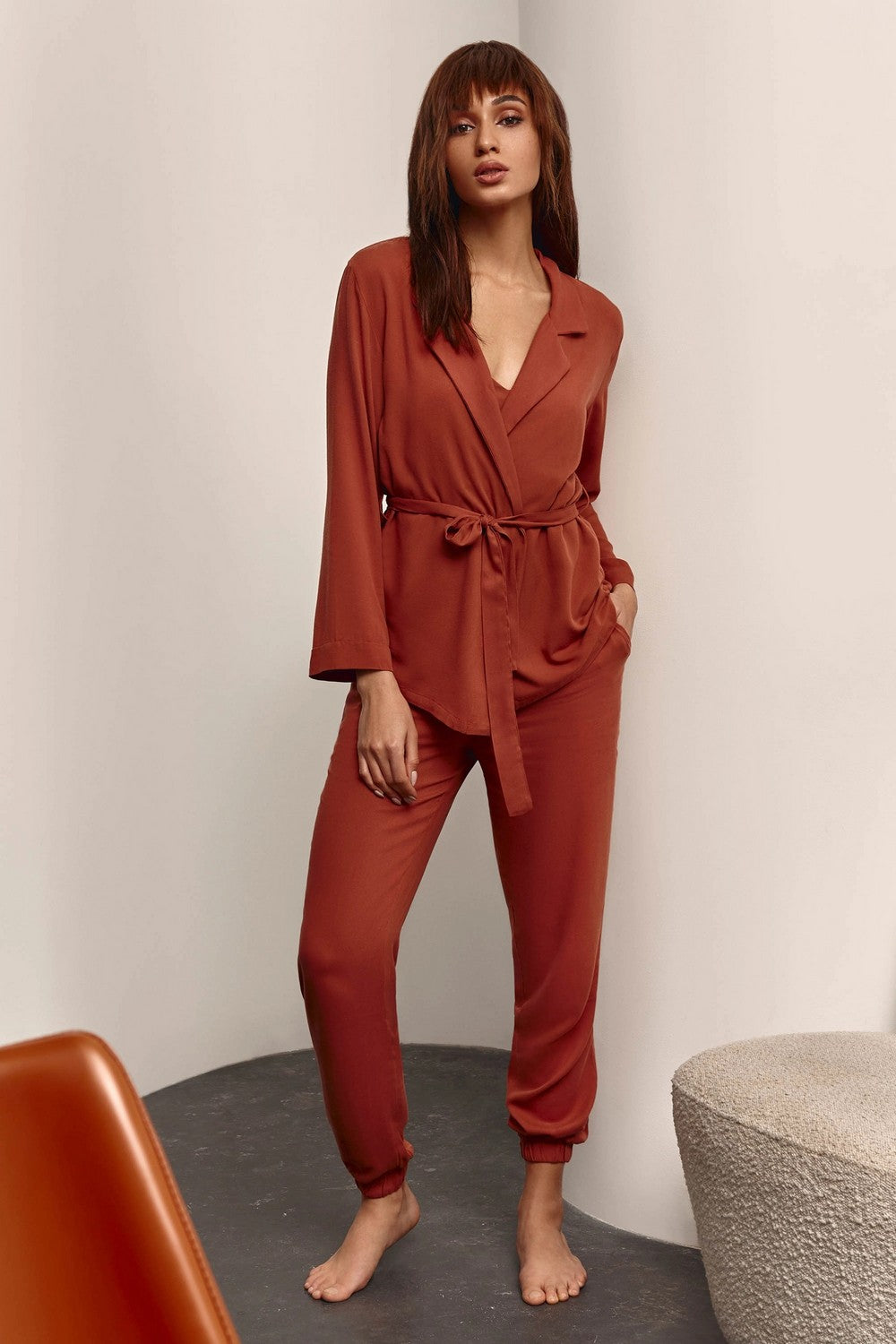 Домашний комплект-тройка 6219-9 cinnamon