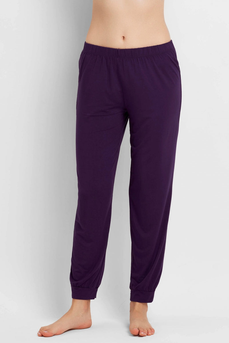Піжамні штани з модалу 6226 gray violet