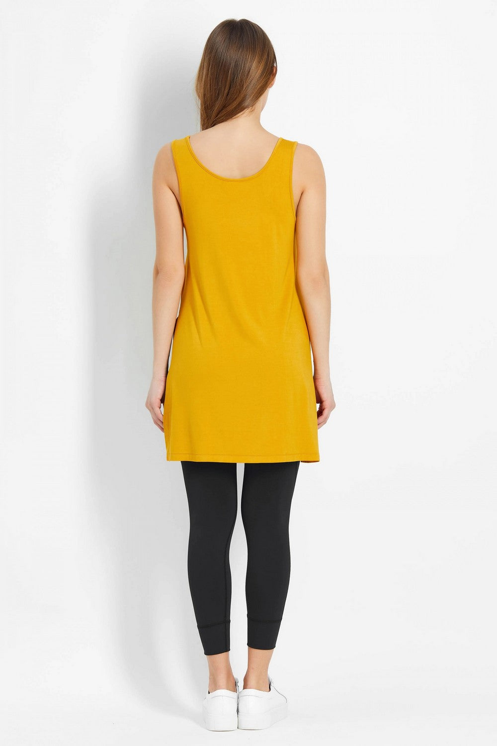 Спортивный комплект с принтом 6228-1/6252-1 mustard