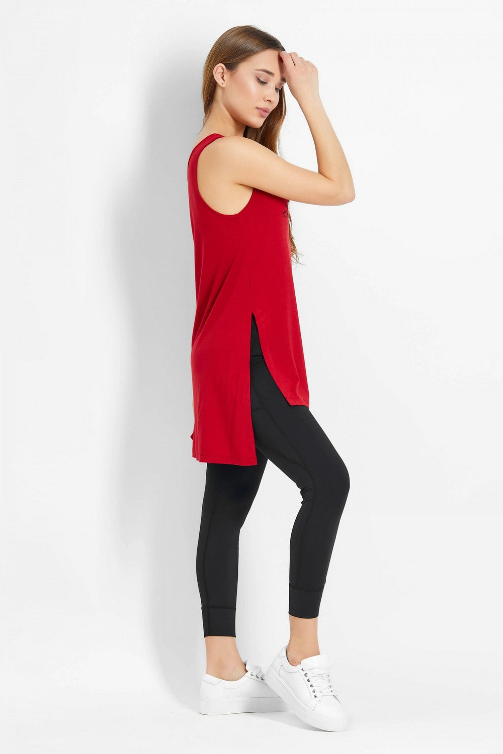 Спортивный комплект с принтом 6228-1/6252-1 terracotta