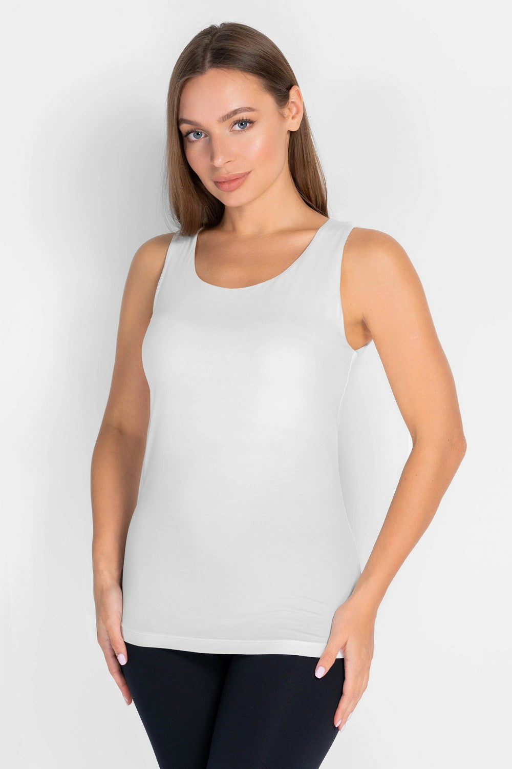 Майка из модала 6251-5 white