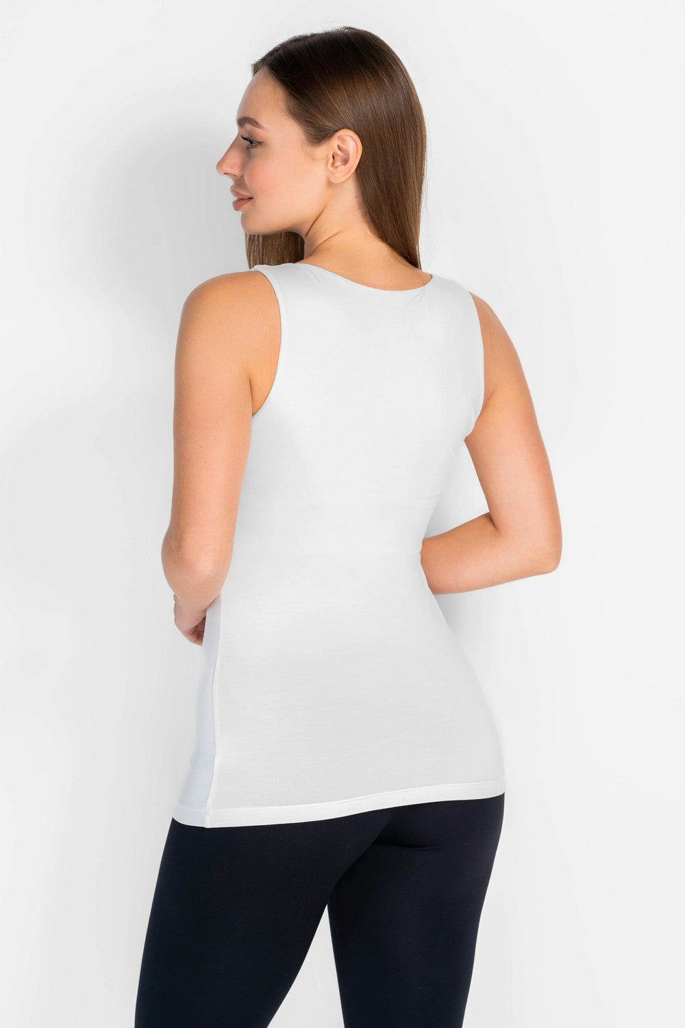 Майка з модалу 6251-5 white