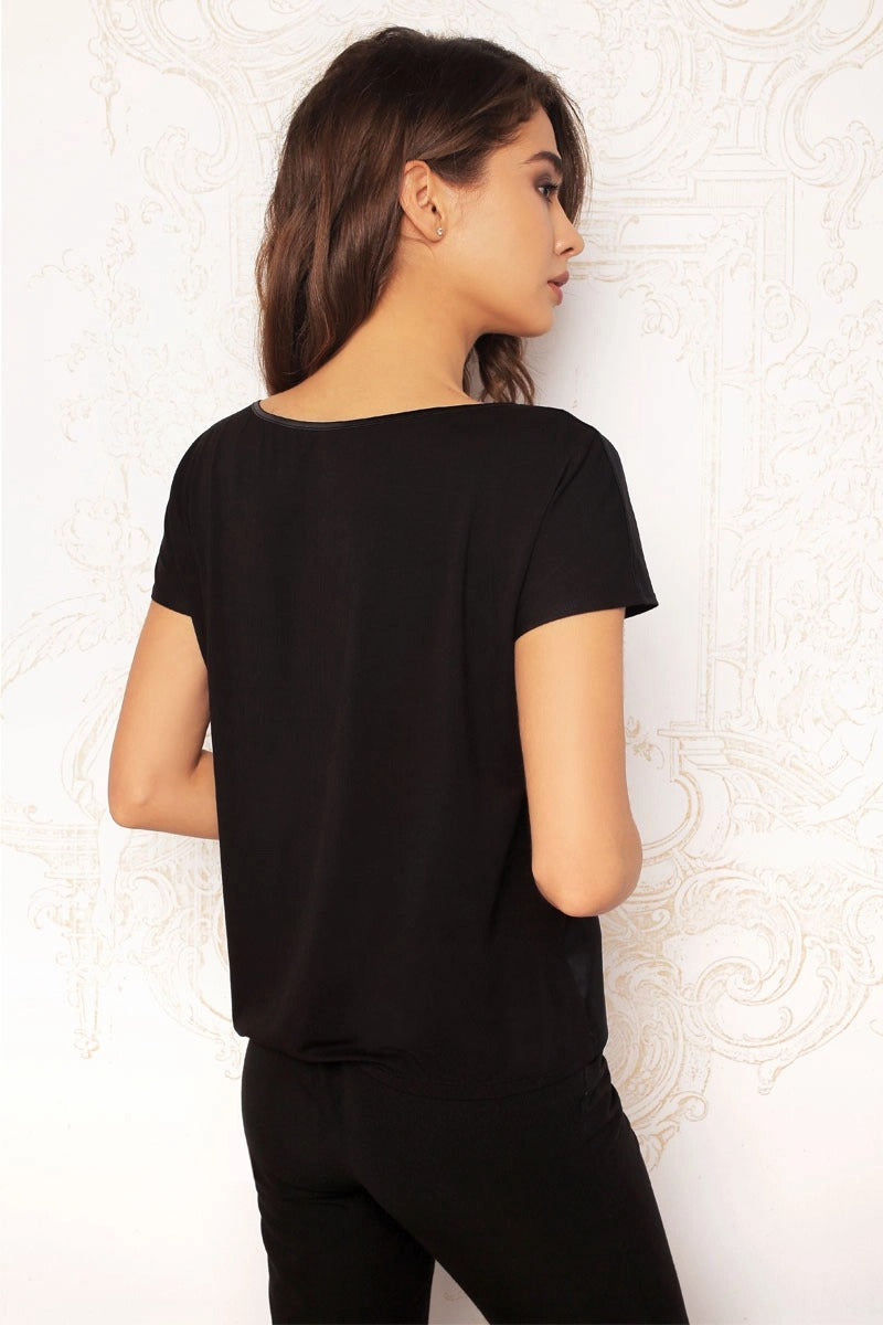 Футболка из модала 6264-3 black