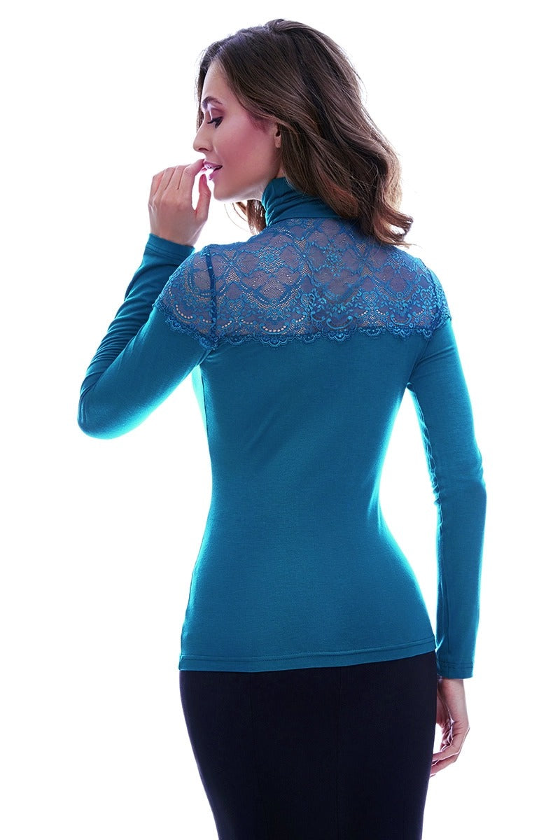 Джемпер из модала 6272-4 26 emerald