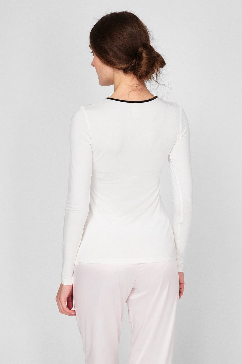 Джемпер с ажурным кружевом 6273 03/01 champagne