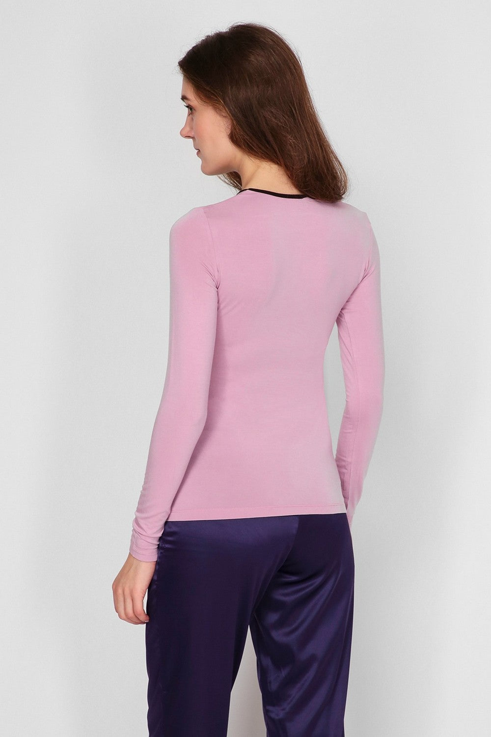 Джемпер с ажурным кружевом 6273 62/01 rose