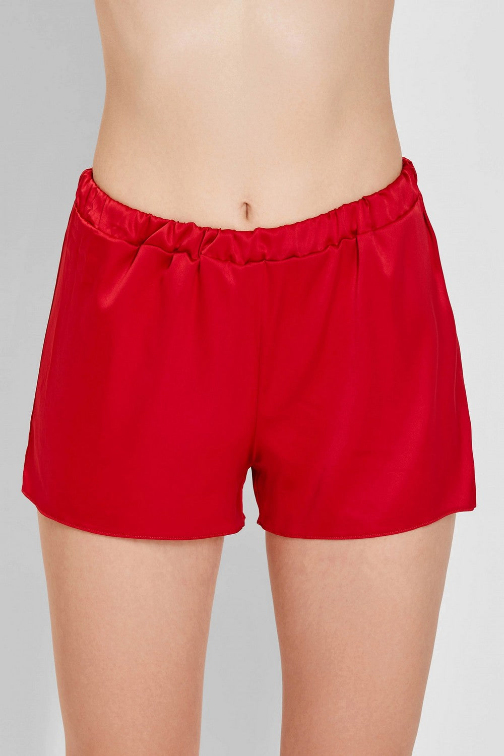 Короткие пижамные шорты 6283-2 crimson