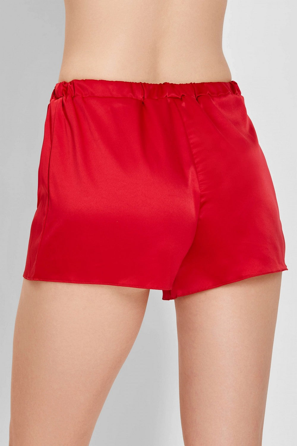 Короткие пижамные шорты 6283-2 crimson