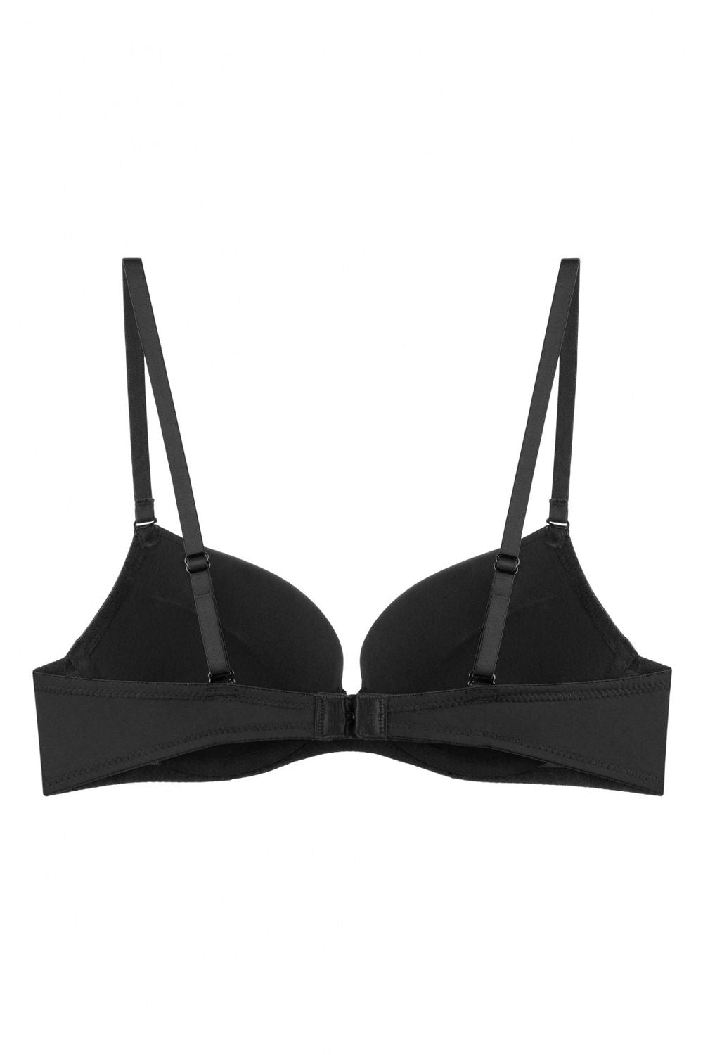 Бюстгальтер балконет со съемными бретелями 7000-000 black