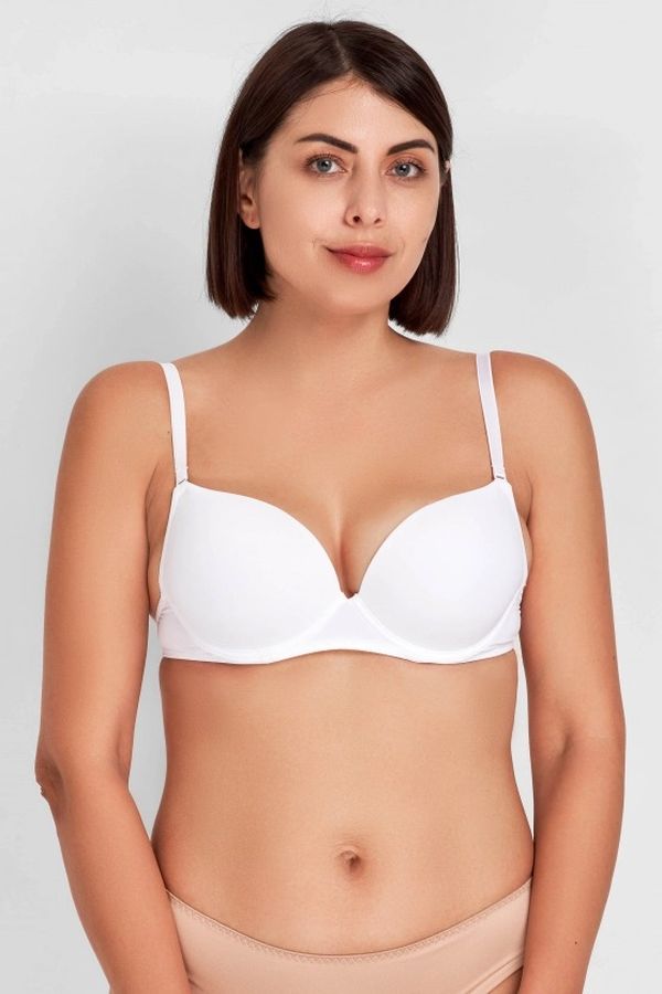 Бюстгальтер push-up со съемными бретелями 7004-000 white