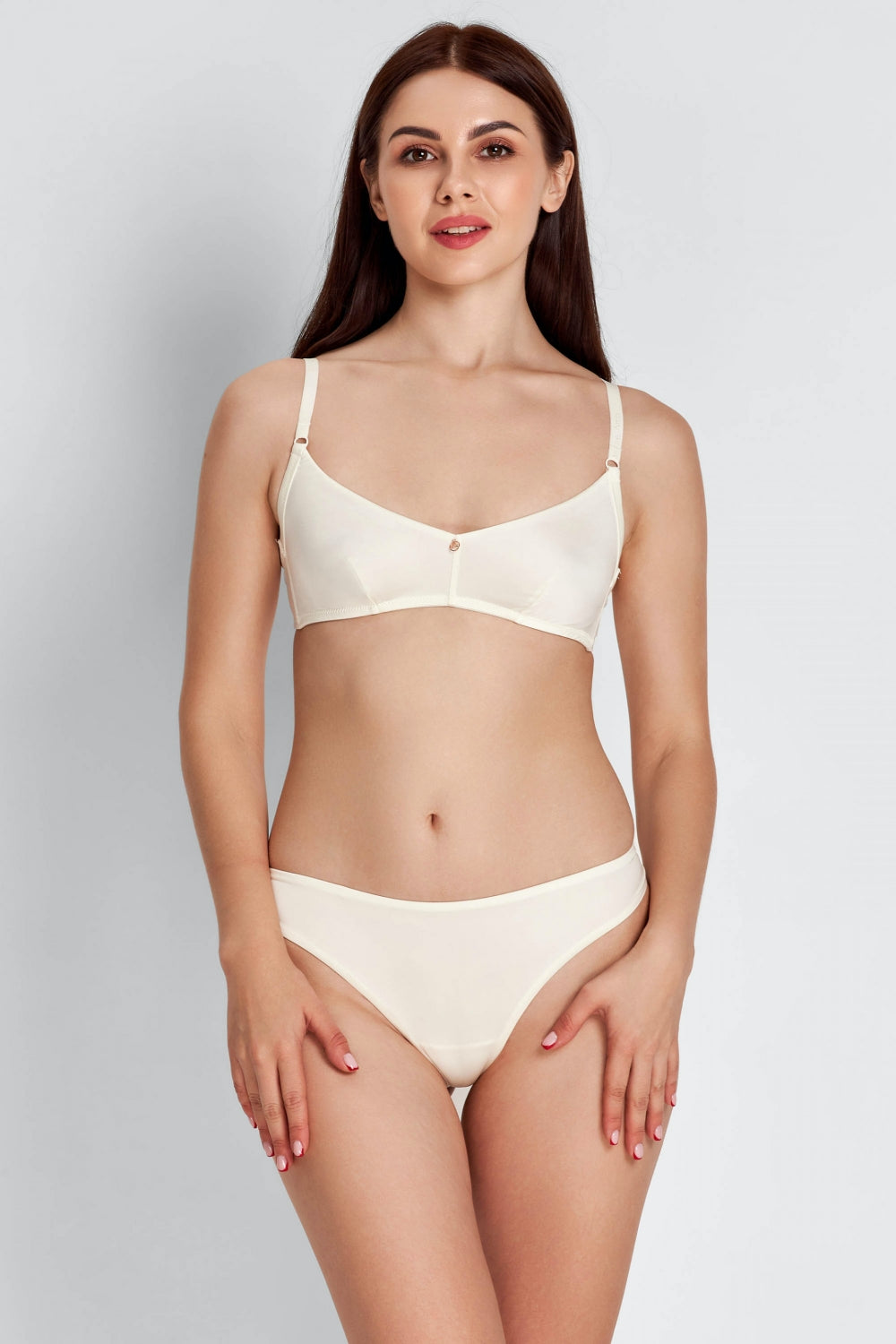 Бра-топ с мягкой чашкой 7005-051 champagne