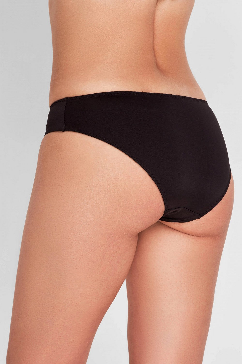 Трусики слип из микрофибры 7005-32 black