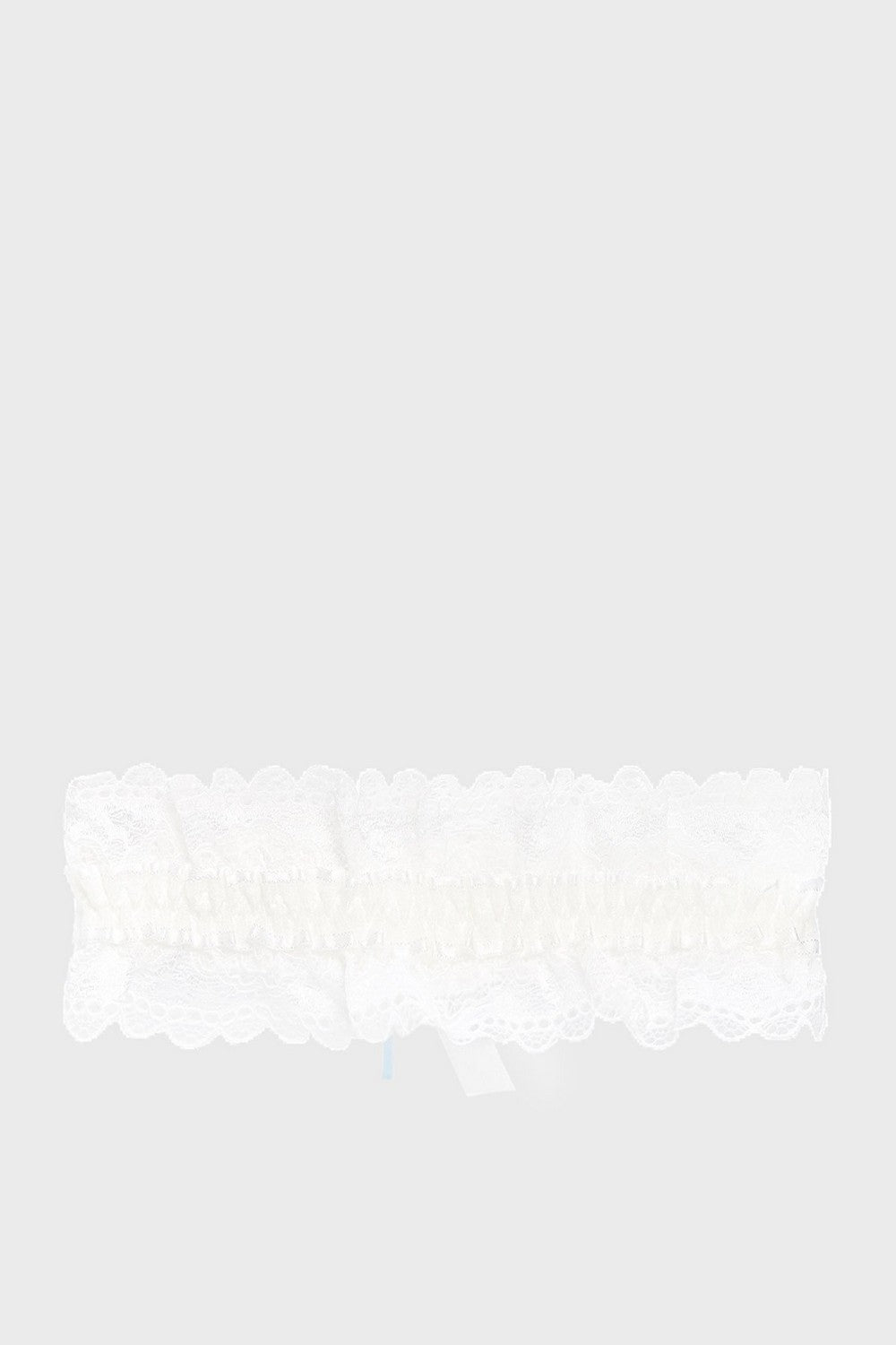 Кружевная подвязка 7012 white